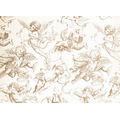 GOLD CHERUBS Sheet Tissue Paper